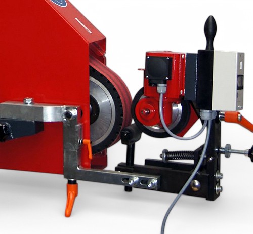 KS 360 BC - Swiveling cylindrical grinding device for cylindrical workpieces 6 - 60 mm Ø max. length 3000 mm