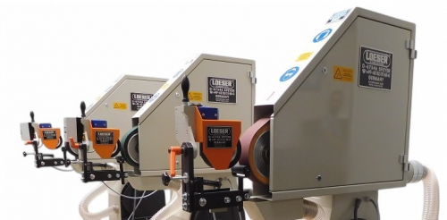 Contact grinding machine KS 360 BC series with extraction base