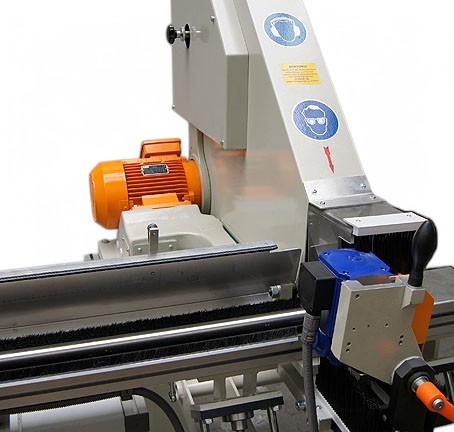 Contact grinding machine KS 360 BC Workpiece inlet lockable