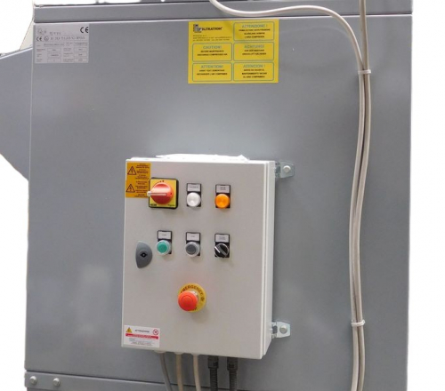 Caja de control para acoplamiento de máquina