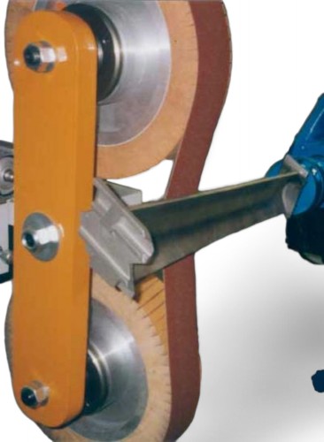 Rectifieuse de contact type KS 100 version robot Exemple d'application